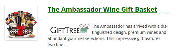 The Ambassador Wine Gift Basket