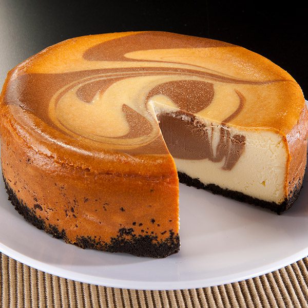 Chocolate Swirl Cheesecake - 6 Inch