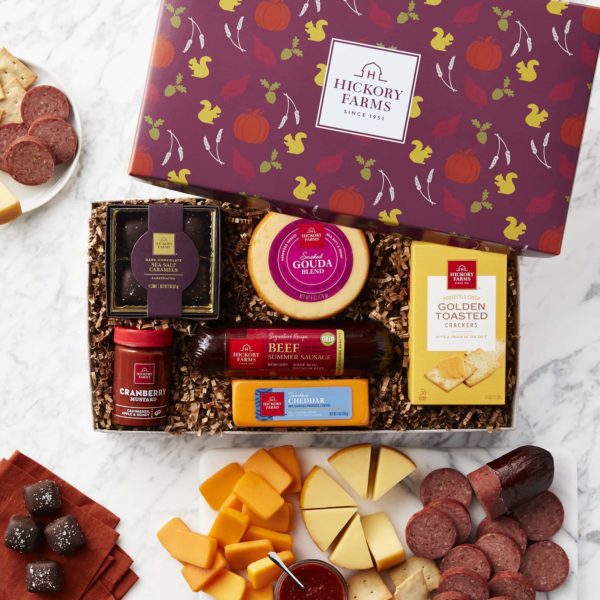 Fall Harvest Gift with Sweets & Snacks | Autumn & Thanksgiving Gift | Hickory Farms