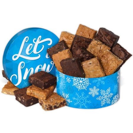 Let It Snow Brownie Gift Box