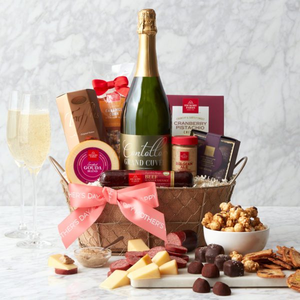 Mother's Day Sparkling Wine Gift Basket | Hickory Farms