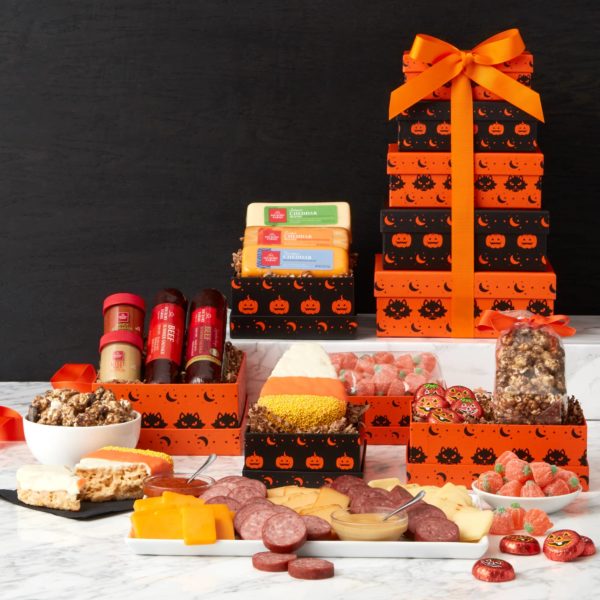 Spooky Halloween Gift Box with Meat & Cheese | Halloween Gifts for Adults | Hickory Farms
