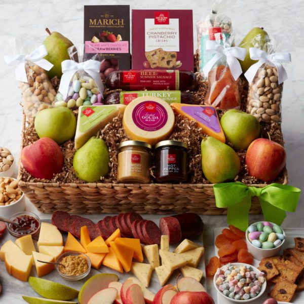 Spring Grand Fruit & Snack Gift Basket | Hickory Farms