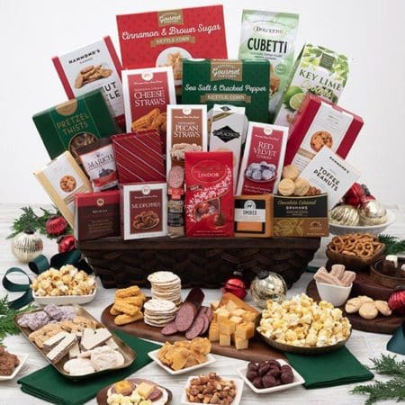 The Corporate Show Stopper Christmas Gift Basket - International