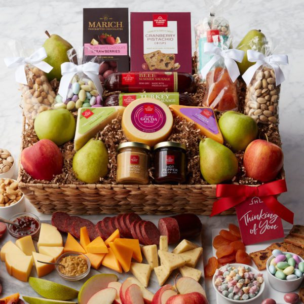 Thinking of You Grand Fruit & Snack Gift Basket | Fruit Gift Basket | Hickory Farms | Hickory Farms