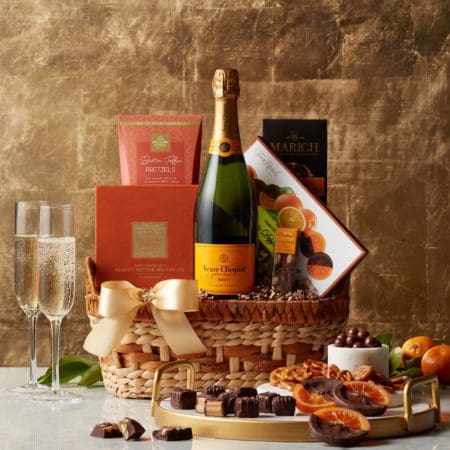 Veuve Clicquot Champagne Gift Basket | Hickory Farms