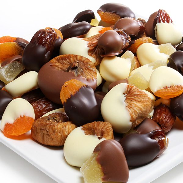 Chocolate Covered Dried Fruit Assortment