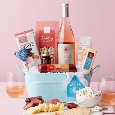 Easter Gourmet Wine Gift Basket | Hickory Farms