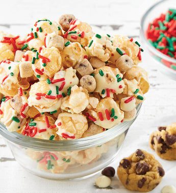 Holiday Cookie Dough Special Edition Popcorn Salted Caramel Bourbon Corn