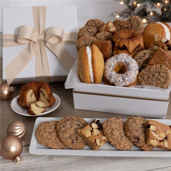 Let It Snow Vanilla and Blondie Baked Goods Classic Gift Box