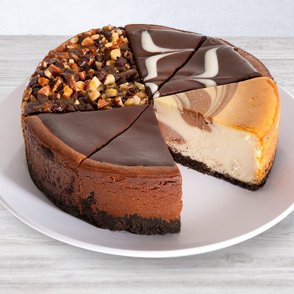 Chocolate Lover's Cheesecake Sampler - 6 Inch