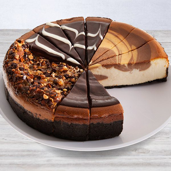 Chocolate Lover's Cheesecake Sampler - 9 Inch