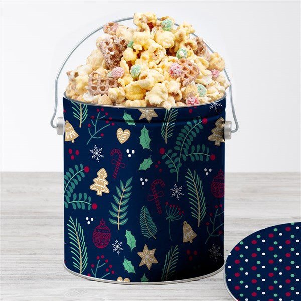 Christmas Crunch Popcorn Tin