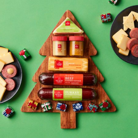 Christmas Tree Board Gift Set | Hickory Farms
