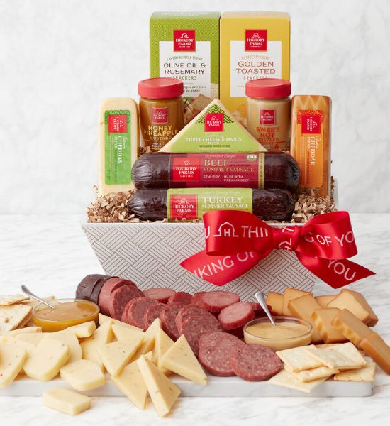 'Thinking of You' Signature Flavors Hickory Farms Gift Basket