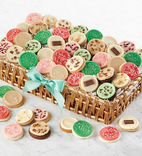 Buttercream Frosted Cookie Flavors Gift Basket - Grand By Cheryl's - Cookies Delivered - Cookie Gift Baskets - Everyday Gifting