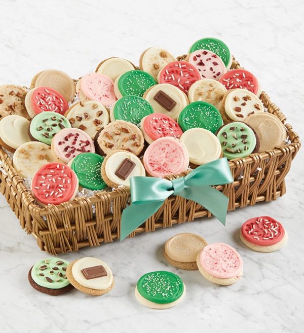 Buttercream Frosted Cookie Flavors Gift Basket - Large By Cheryl's - Cookies Delivered - Cookie Gift Baskets - Everyday Gifting