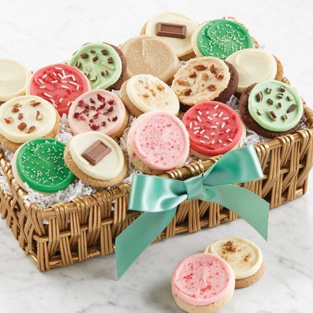 Buttercream Frosted Cookie Flavors Gift Basket - Medium By Cheryl's - Cookies Delivered - Cookie Gift Baskets - Everyday Gifting