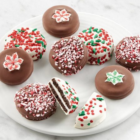 Chocolate Covered Holiday Cookies By Cheryl's - Cookies Delivered - Cookie Gift Baskets - Christmas Gifts