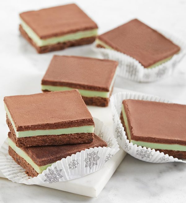 Chocolate Mint Layer Bar Gift Box By Cheryl's - Cookies Delivered - Cookie Gift Baskets - Everyday Gifting