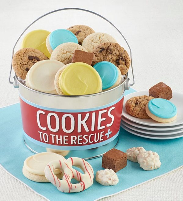 Cookies To The Rescue Treats Pail By Cheryl's - Cookies Delivered - Cookie Gift Baskets - Everyday Gifting