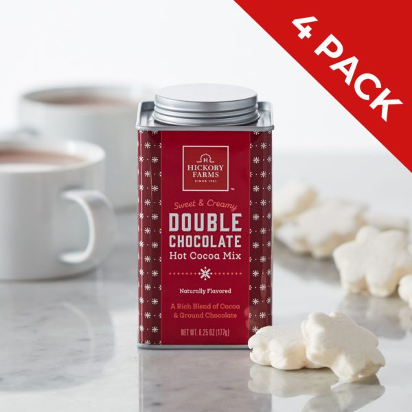 Double Chocolate Hot Cocoa Mix 4-Pack | Hickory Farms