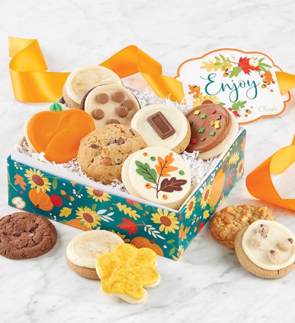 Flavors Of The Season Gift Box - 12 By Cheryl's - Cookies Delivered - Cookie Gift Baskets - Everyday Gifting