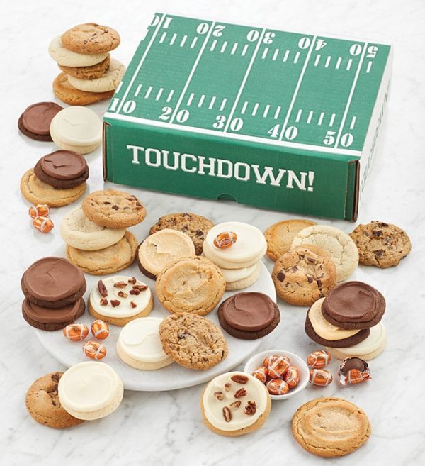 Football Tailgate Goodie Box By Cheryl's - Cookies Delivered - Cookie Gift Baskets - Everyday Gifting