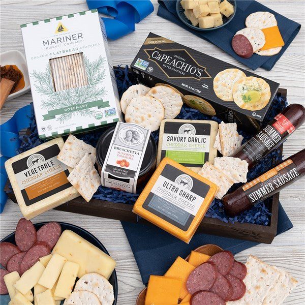 Get Well Meat and Cheese Gift