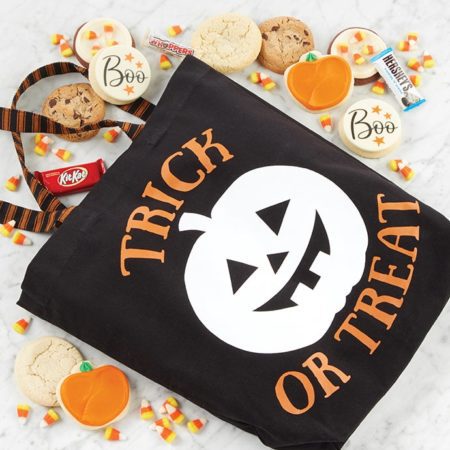 Glow In The Dark Trick Or Treat Bag By Cheryl's - Cookies Delivered - Cookie Gift Baskets - Halloween Gifts