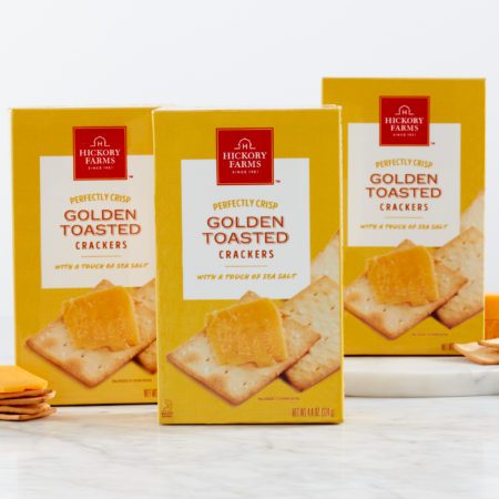 Golden Toasted Crackers | Hickory Farms