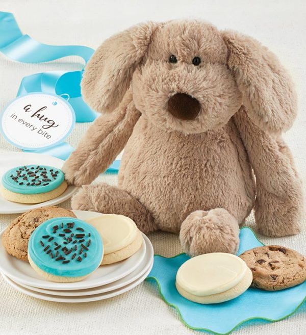 Hug In Every Bite Dog And Treats Gift By Cheryl's - Cookies Delivered - Cookie Gift Baskets - Everyday Gifting