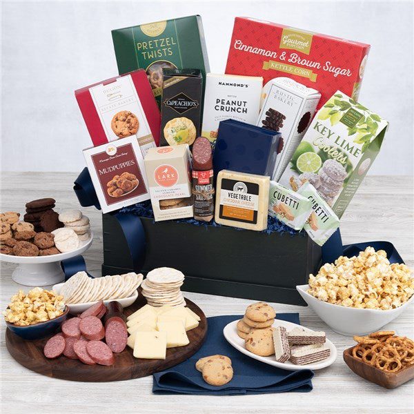 International Snack Gift Basket - Premium