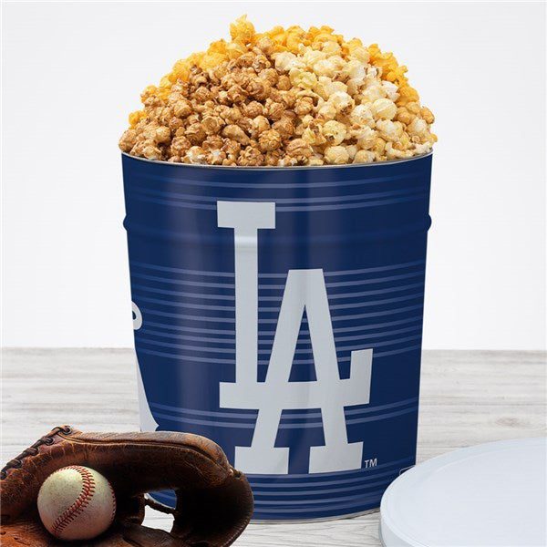 LA Dodgers Popcorn Tin