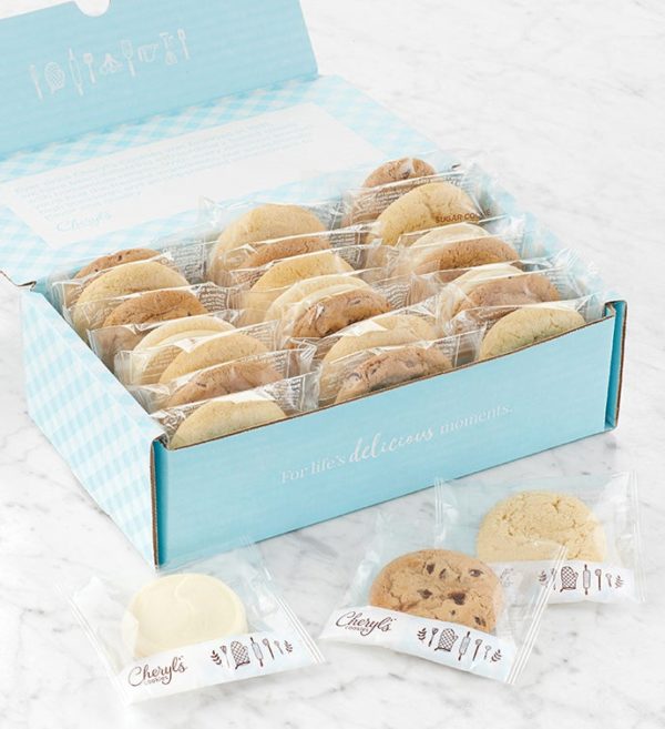 Mystery Flavors Cookie Box 24 Cookies By Cheryl's - Cookies Delivered - Cookie Gift Baskets - Everyday Gifting