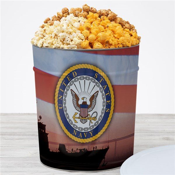 Navy - Military Popcorn Tin