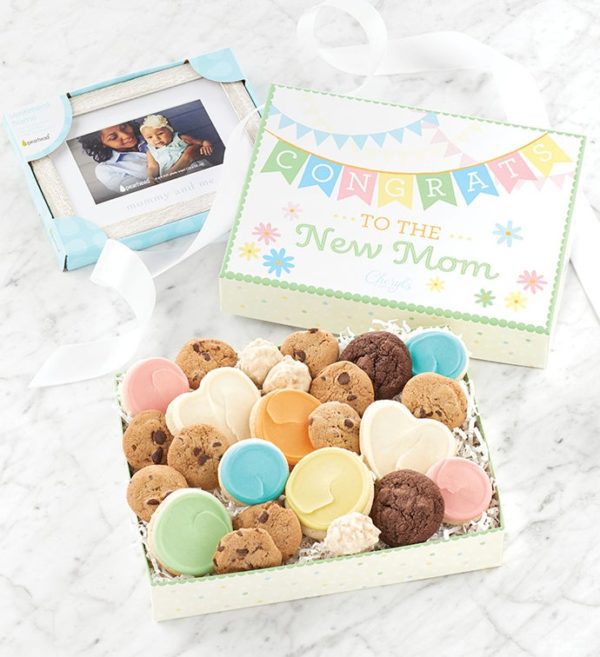 New Mom Party In A Box By Cheryl's - Cookies Delivered - Cookie Gift Baskets - New Baby Gifts
