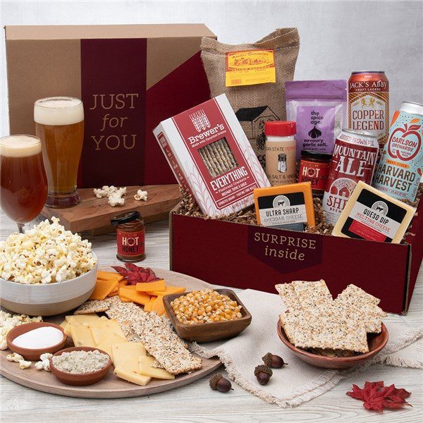 Popcorn Beer and Cider Gift Box