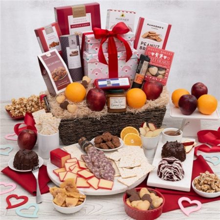 Premium Valentine's Day Fruit Basket