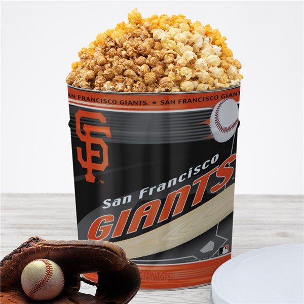 San Francisco Giants Popcorn Tin
