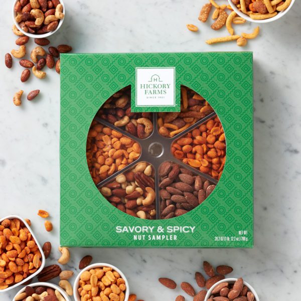 Savory & Spicy Nut Sampler | Hickory Farms