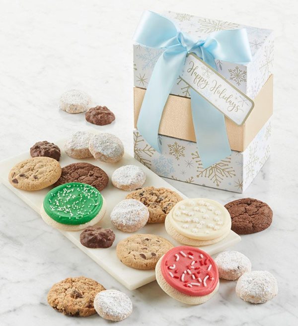 Sparkling Gift Bundle By Cheryl's - Cookies Delivered - Cookie Gift Baskets - Everyday Gifting