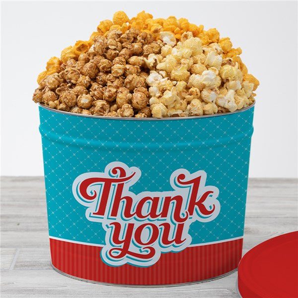 Thank You Popcorn Tin - People's Choice 1 Gallon