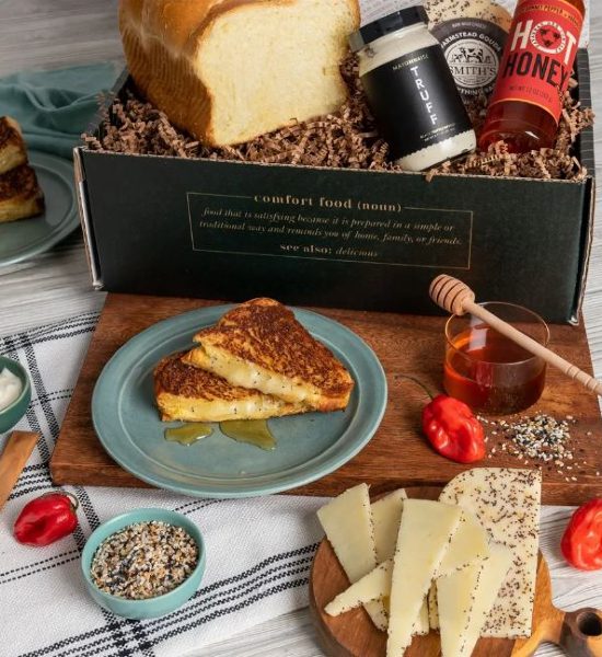 The 'Just Because' Grilled Cheese Comfort Food Gift Basket