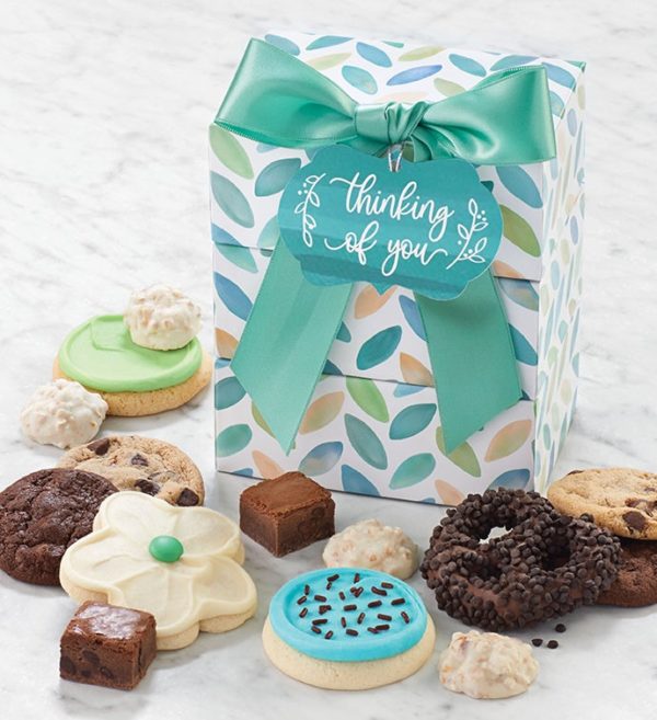 Thinking Of You Gift Bundle By Cheryl's - Cookies Delivered - Cookie Gift Baskets - Everyday Gifting