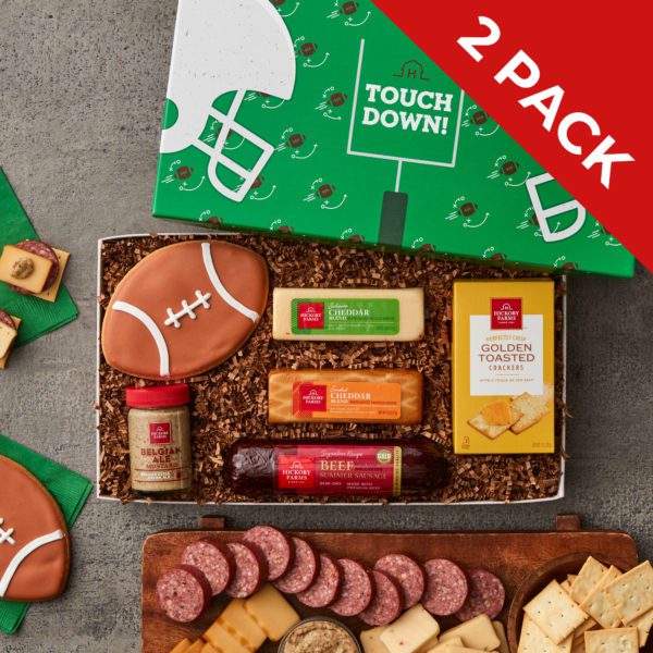 Touchdown Treats Gift Box 2-Pack | Hickory Farms