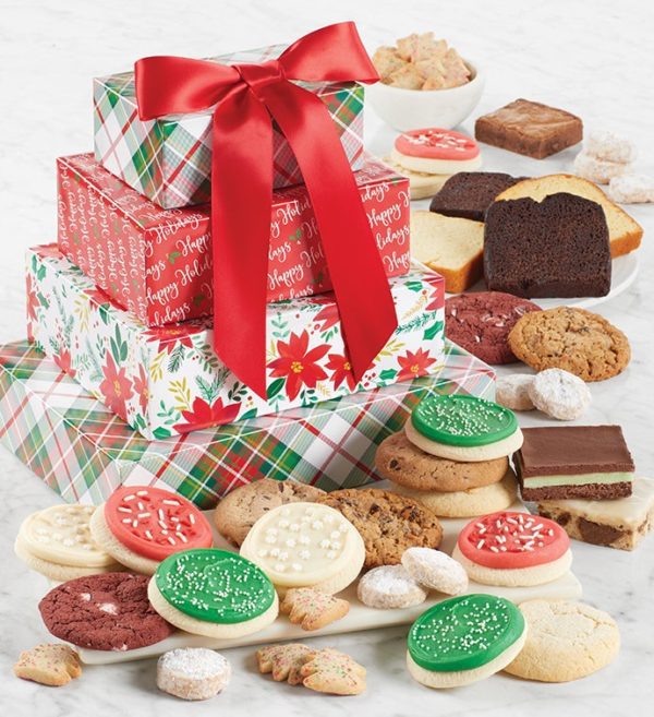 Traditional Bakery Gift Tower By Cheryl's - Cookies Delivered - Cookie Gift Baskets - Everyday Gifting