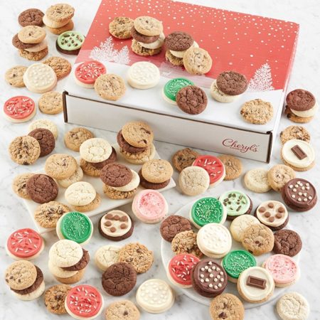 Ultimate Holiday Cookie Box By Cheryl's - Cookies Delivered - Cookie Gift Baskets - Christmas Gifts
