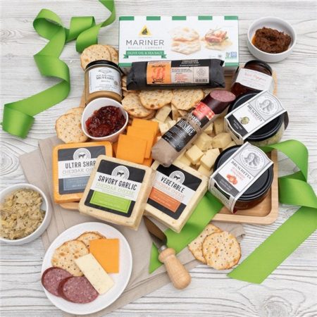 'Unique Sympathy Gift' - Artisan Meat & Cheese Platter