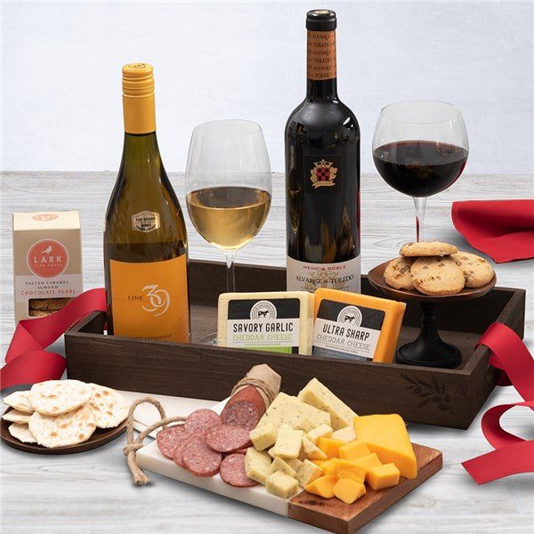 Wine Party Picnic Gift Crate